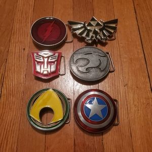 Pop Culture Belt Buckles